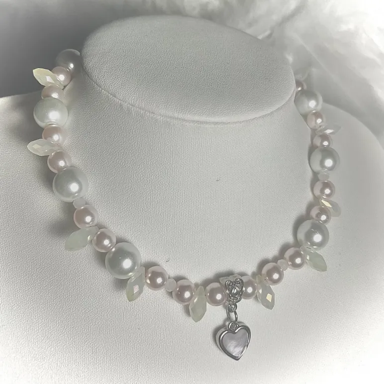 ожерелье с сердцем