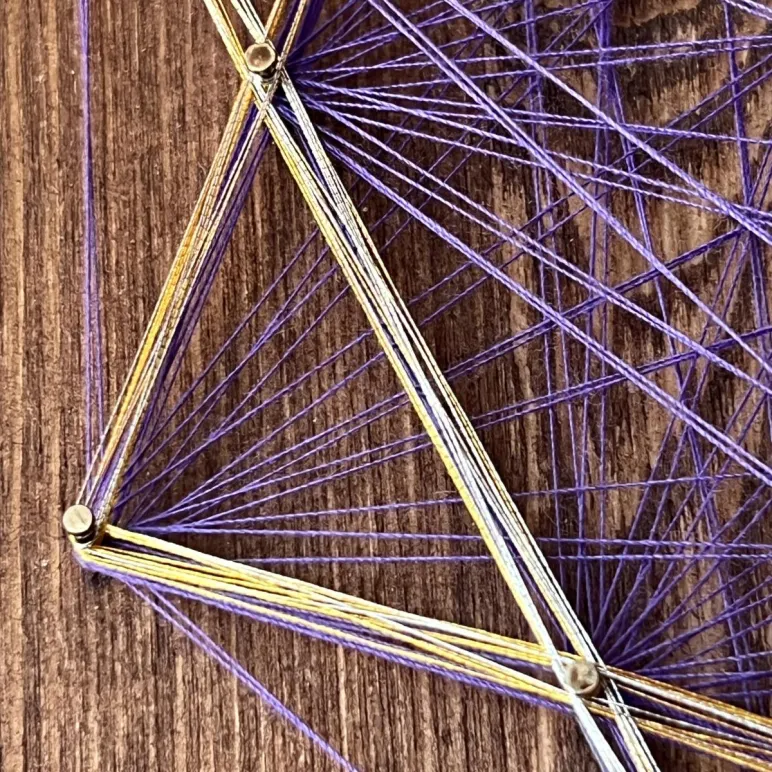 Мандала "Денежная" 20/20 см /1 чакра/ набор для творчества и медитаций