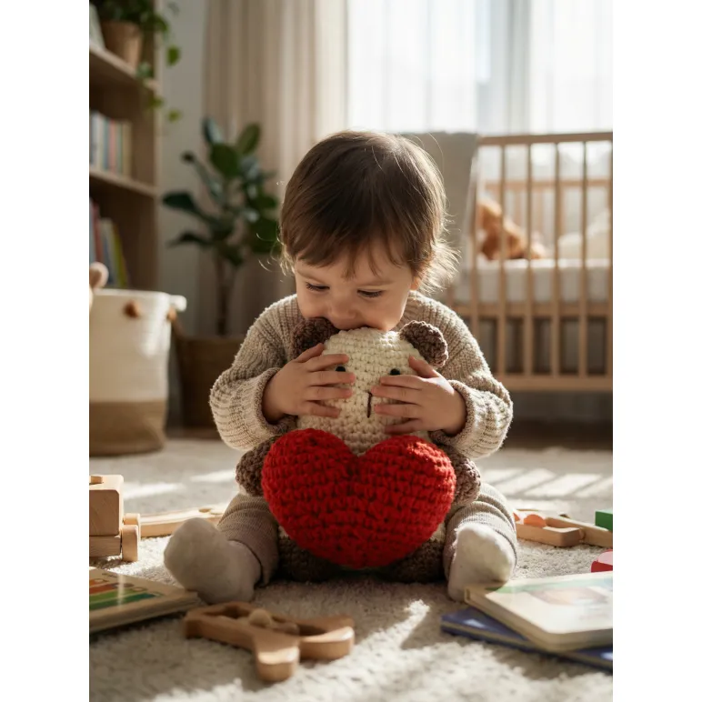 Котик с сердечком