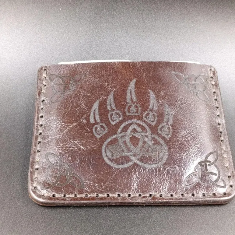 Картхолдер кожаный "Печать Велеса".