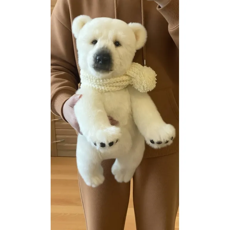 Мягкая игрушка: Белый мишка