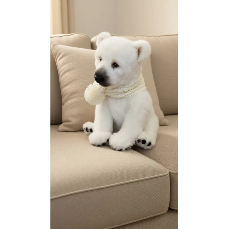 Мягкая игрушка: Белый мишка