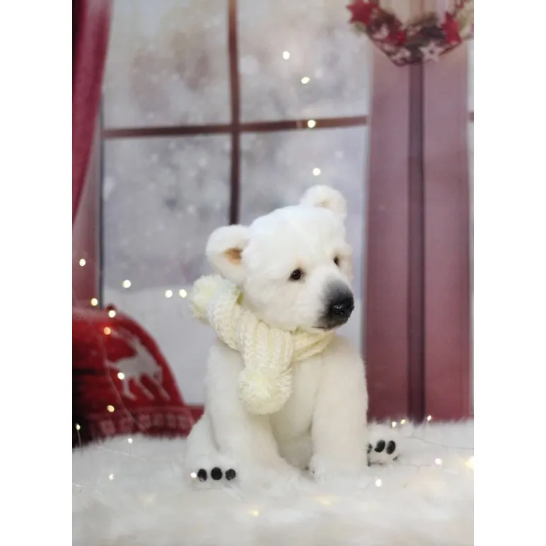 Мягкая игрушка: Белый мишка