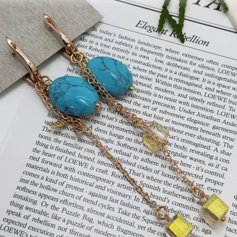 Серьги «Морское очарование»