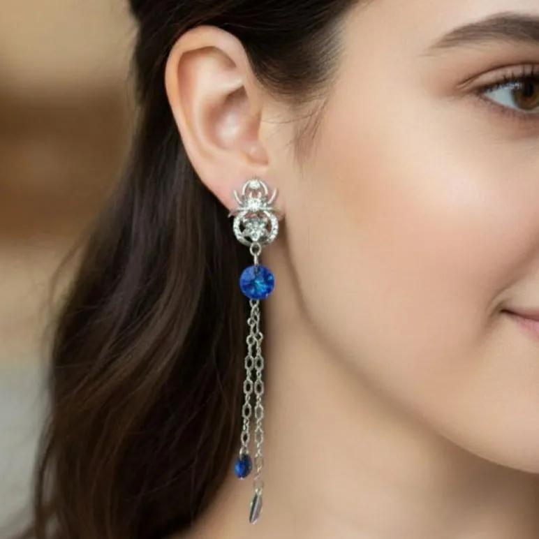 Серьги "Паук"