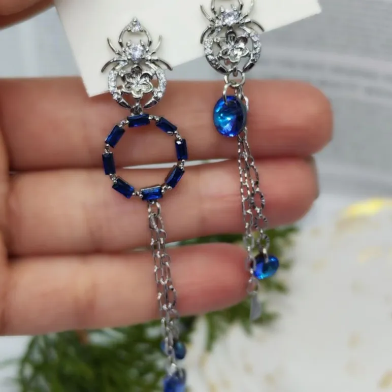 Серьги "Паук"