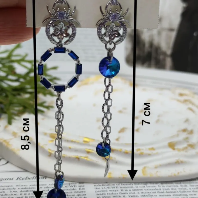 Серьги "Паук"