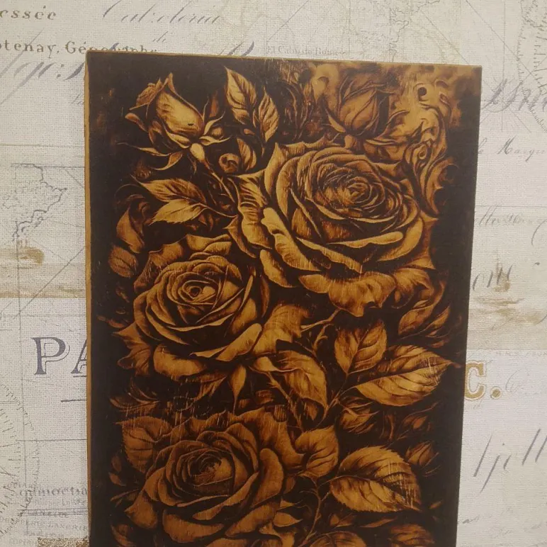 пирокартина Розы