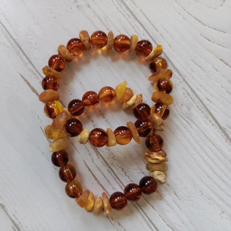 Браслет из янтаря