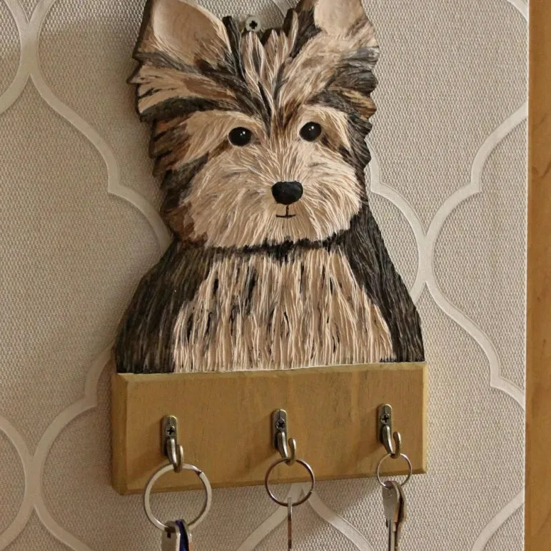 Ключница "бивер йоркширский терьер"