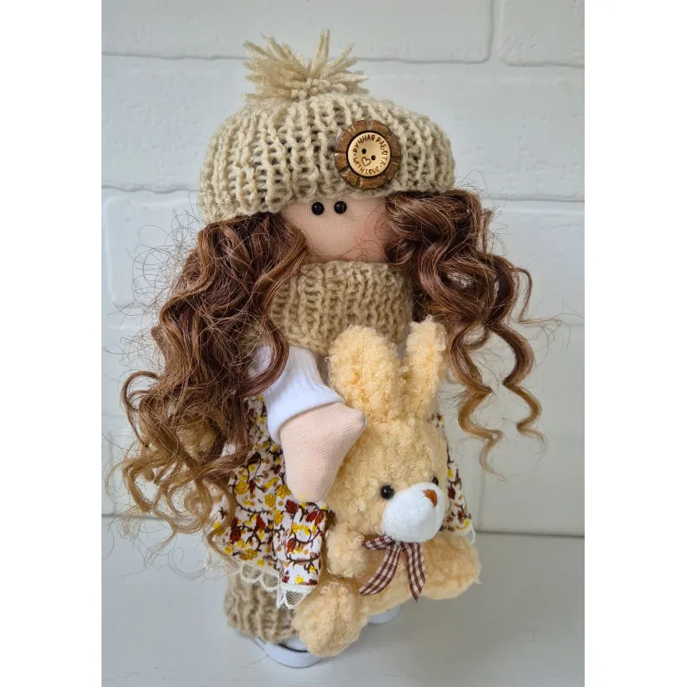 Текстильная кукла Женя