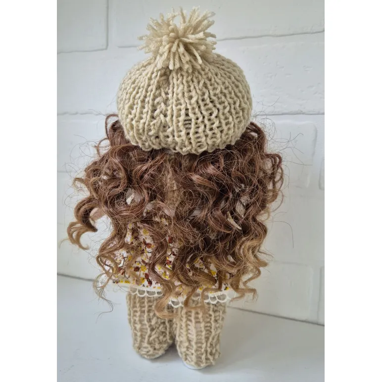 Текстильная кукла Женя