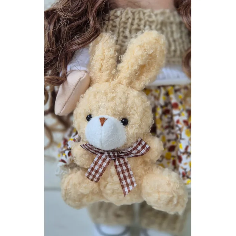 Текстильная кукла Женя