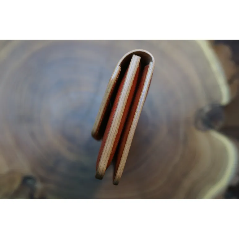 Кошелек из натуральной кожи, ручной работы