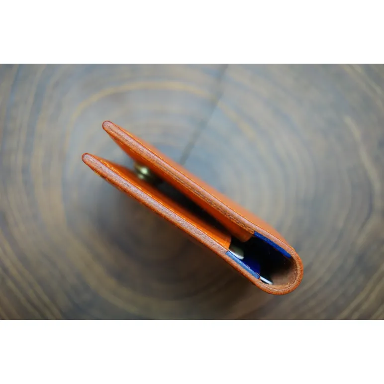 Картхолдер из натуральной кожи, ручная работа