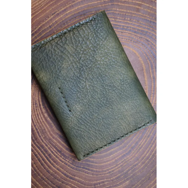 Картхолдер из натуральной кожи, ручная работа