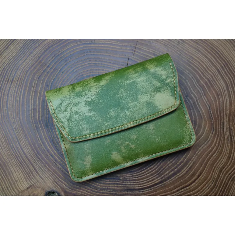 Портмоне для документов из натуральной кожи, ручной работы