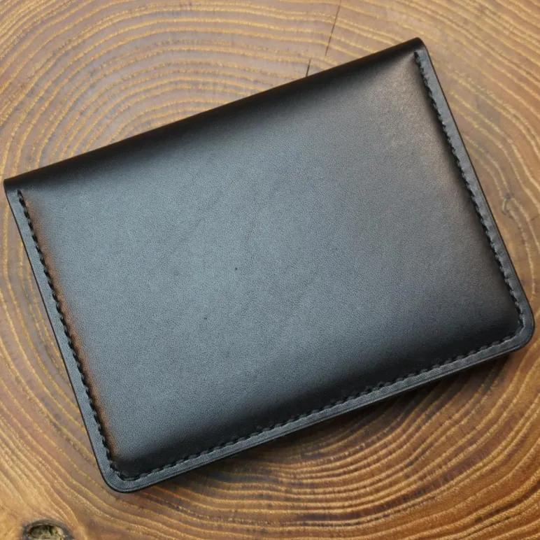 Портмоне для документов из натуральной кожи, ручной работы