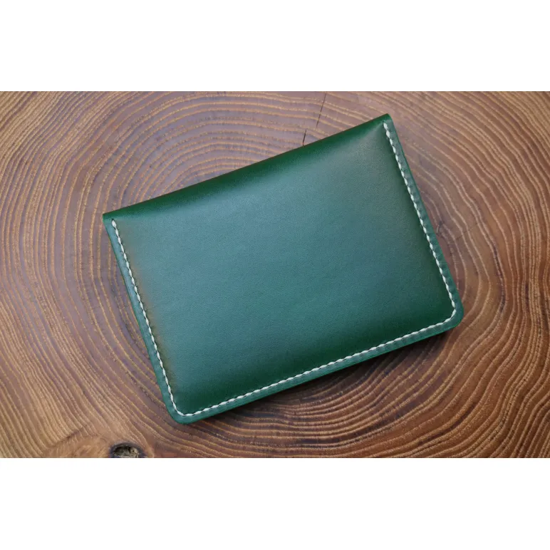 Портмоне для документов из натуральной кожи, ручной работы