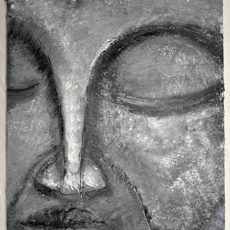 Будда барельеф