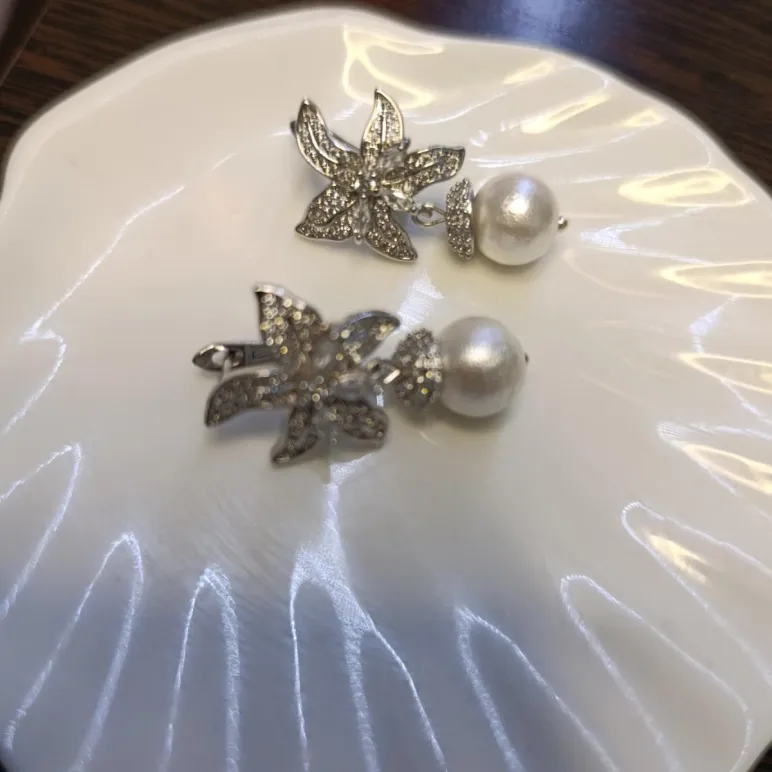 Серьги "Звездный цветок"