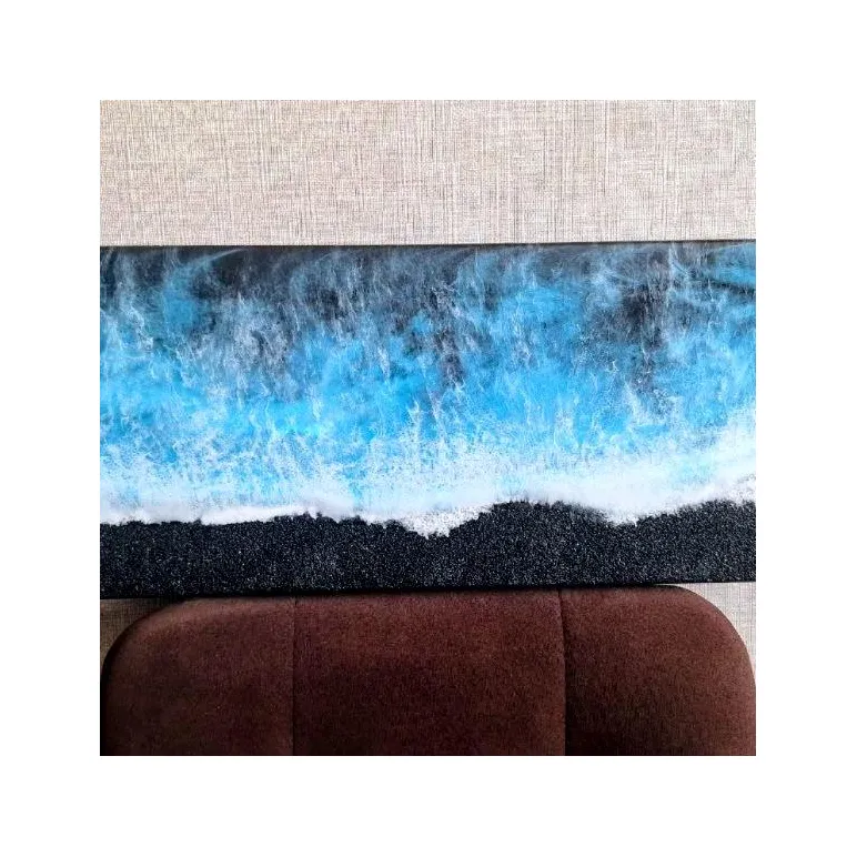 Картина "Море" из эпоксидной смолы