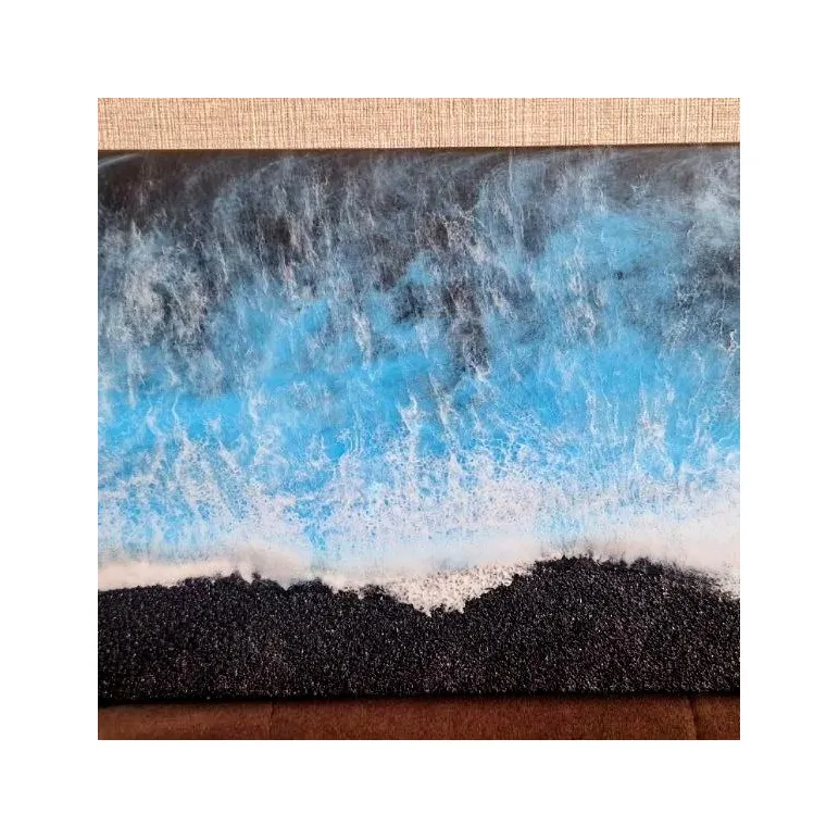 Картина "Море" из эпоксидной смолы