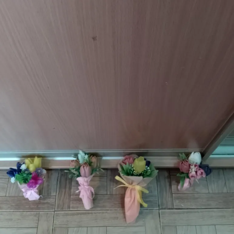 Бюджетные букеты из мыла