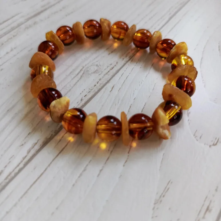 Браслет из янтаря