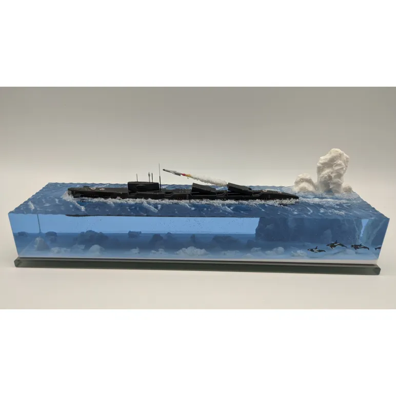 Модель подводной лодки проект 675 «ECHO-II» с пуском КР