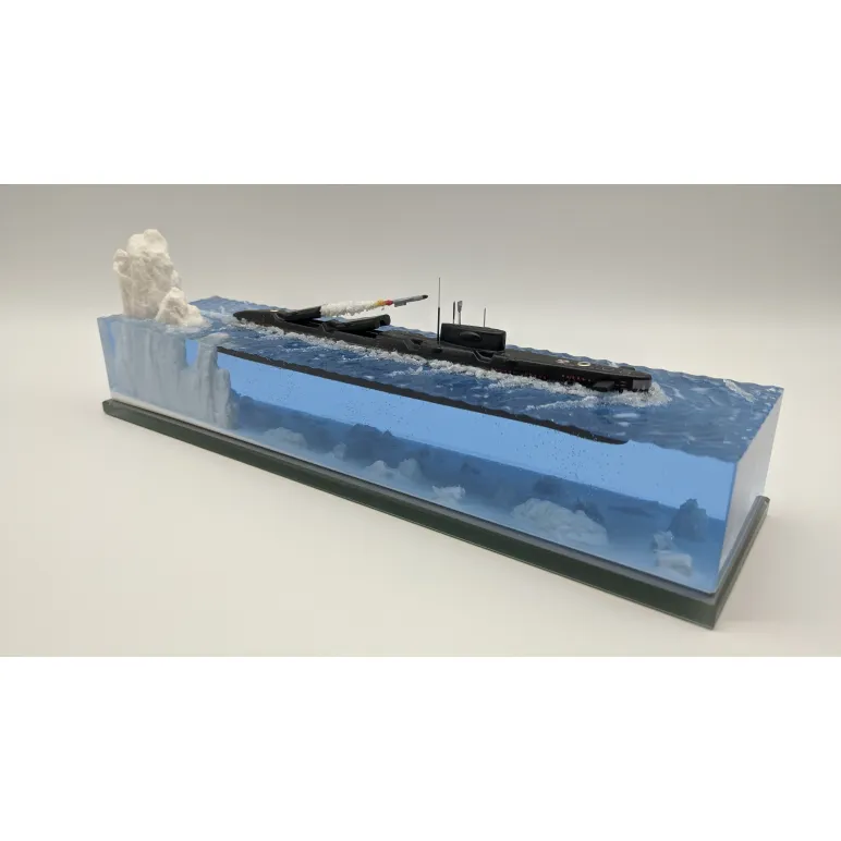 Модель подводной лодки проект 675 «ECHO-II» с пуском КР