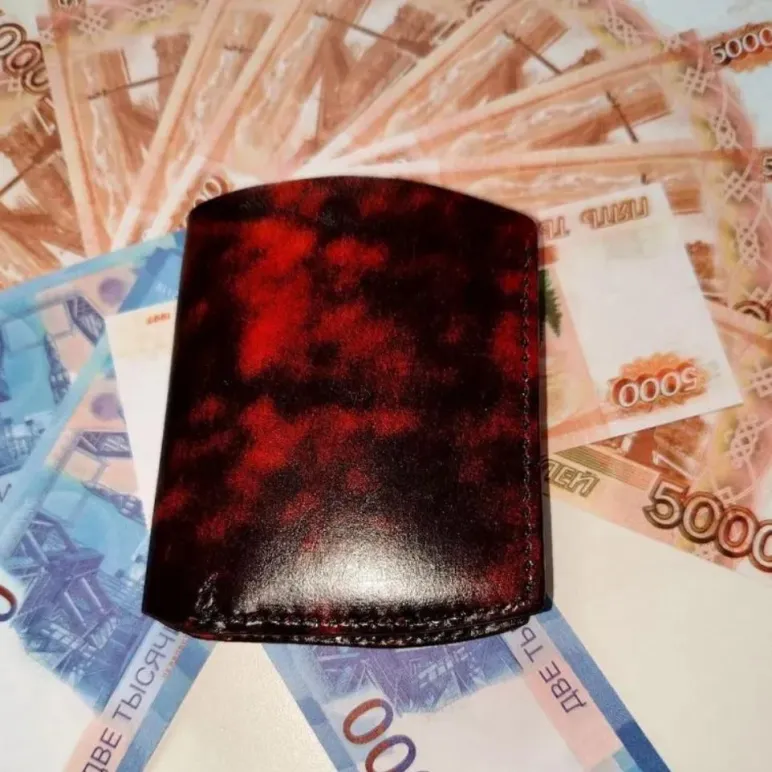 Кошелек из натуральной кожи