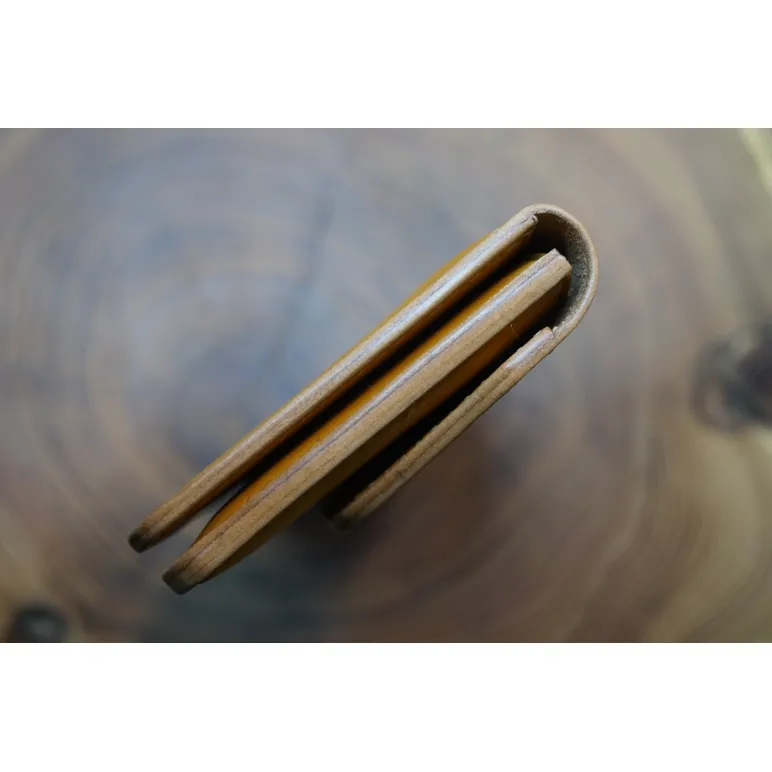 Кошелек из натуральной кожи, ручной работы