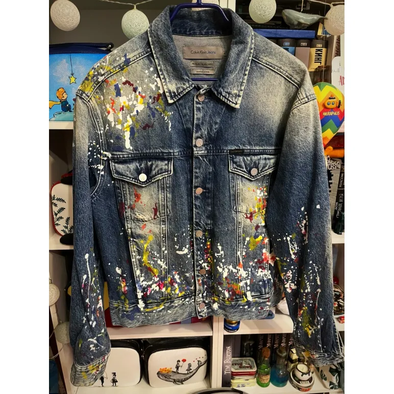 джинсовая куртка CALVIN KLEIN JEANS