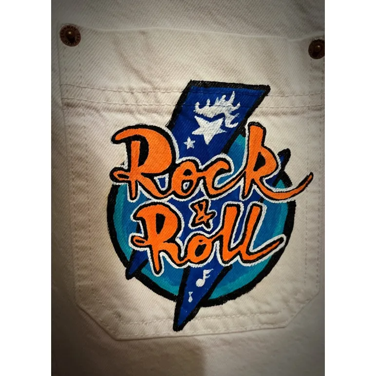 Авторская джинсовая рубашка