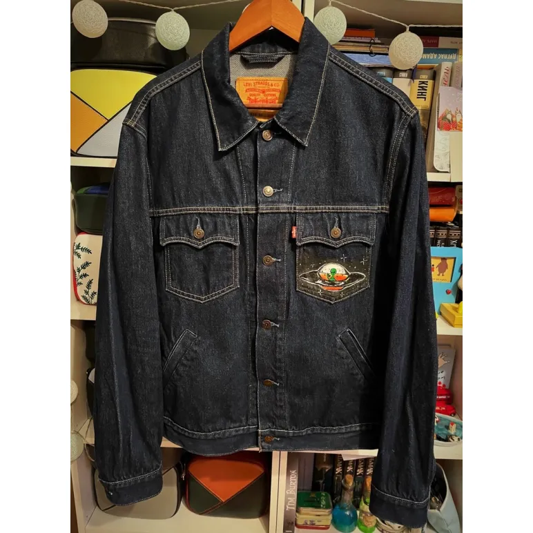 Авторская джинсовая куртка LEVI’S