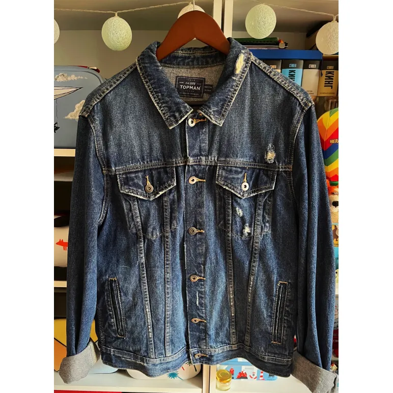 Авторская джинсовая куртка