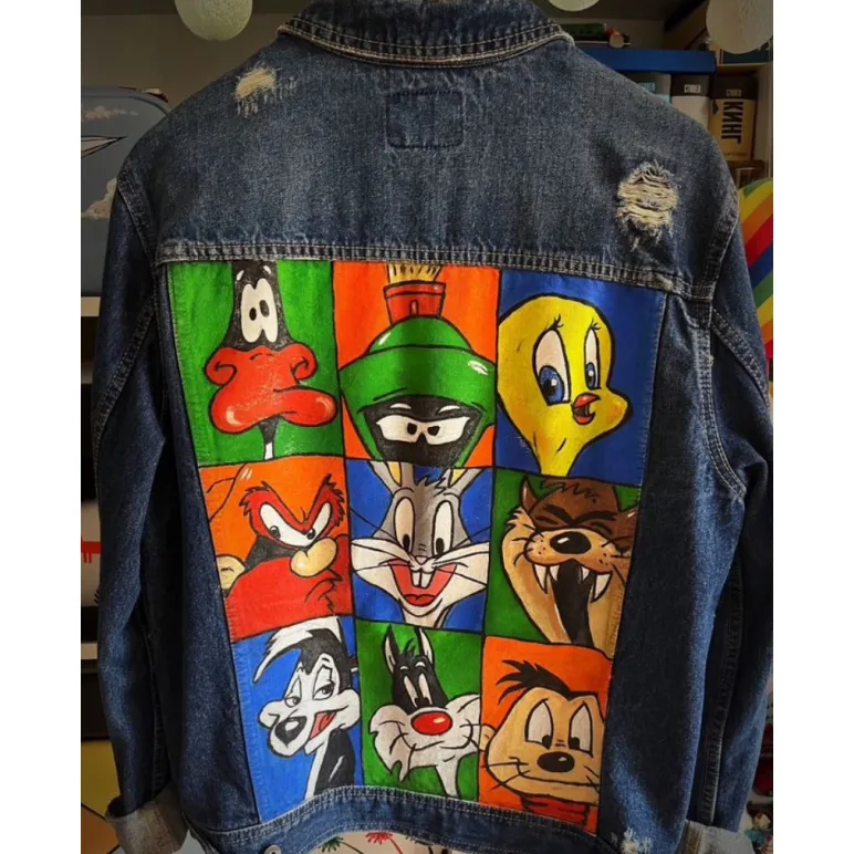 Авторская джинсовая куртка