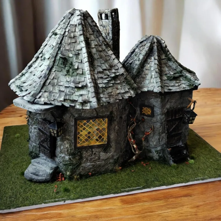 "Хижина Хагрида", миниатюра, ночник