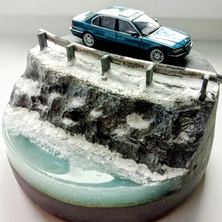 Диорама миниатюра масштаб 1:64