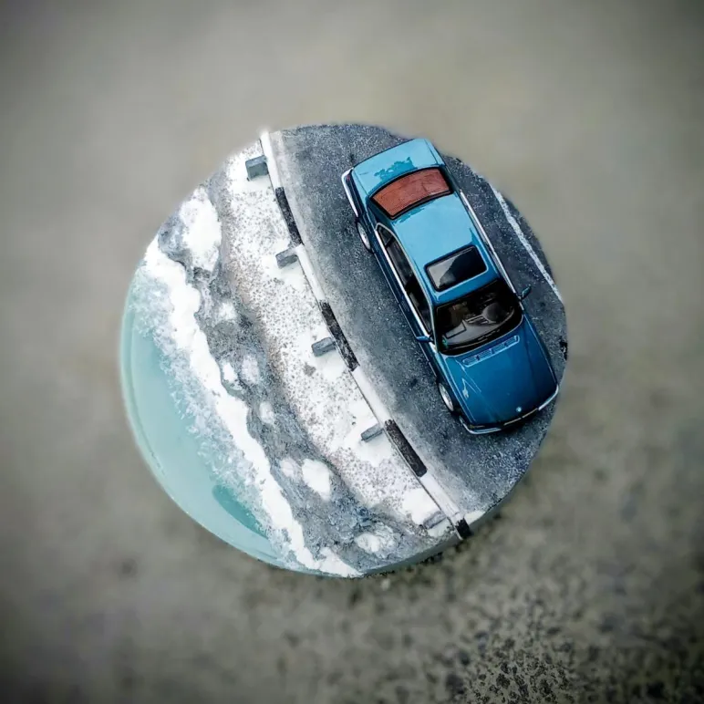 Диорама миниатюра масштаб 1:64