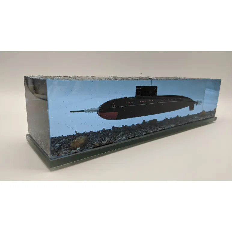 Диорама Подводной лодки "Варшавянка" 636, 877