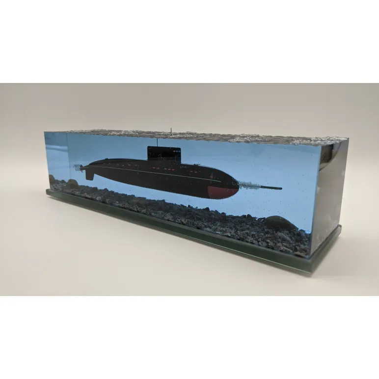 Диорама Подводной лодки "Варшавянка" 636, 877