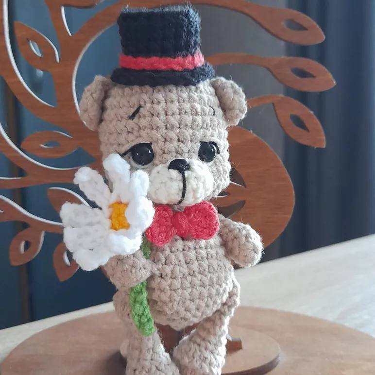 Мишка брелок