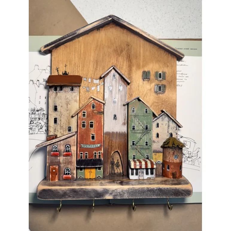 Ключница из дерева