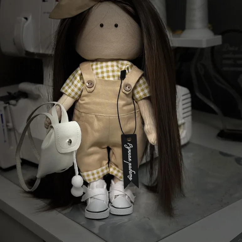 Интерьерная кукла ручной работы