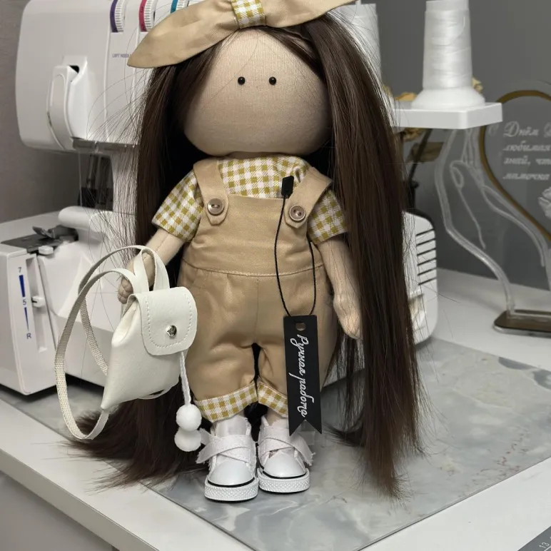 Интерьерная кукла ручной работы