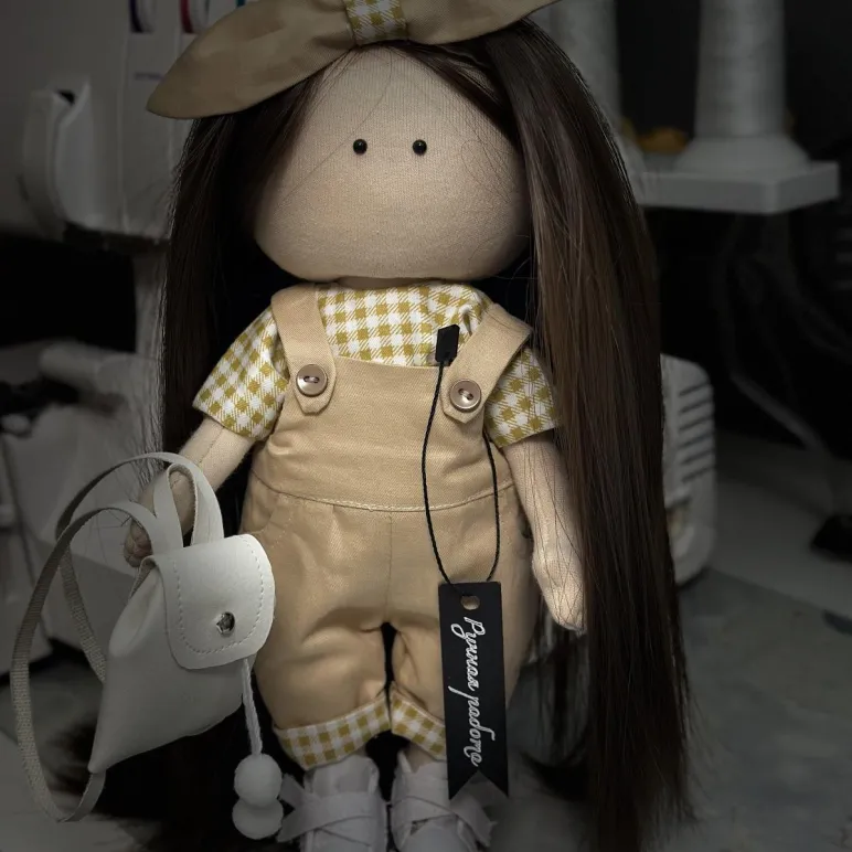 Интерьерная кукла ручной работы