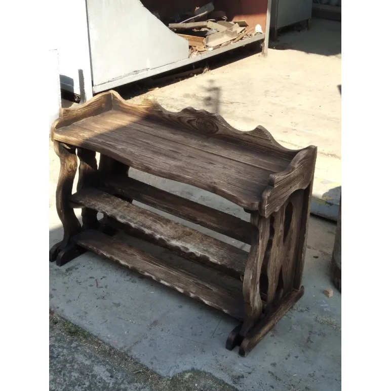 Обувница из массива сосны