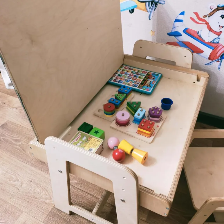 Стол и стул растущий